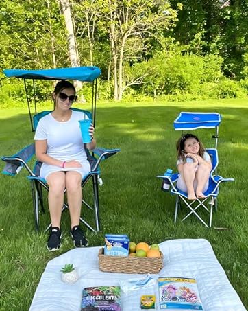 camping chair with canopy