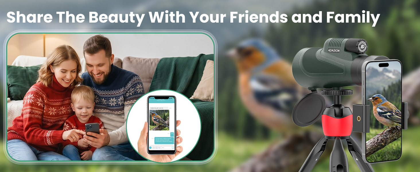 Share The Beauty With Your Friends and Family