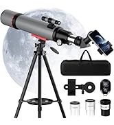 Opaita Telescope for Adults High Powered - 90mm Aperture 600mm Refractor Telescope for Kids &amp; Beg...