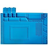 Kaisi S-160 Soldering Mat Insulation Silicone Magnetic Repair Work Mat Heat-Resistant Soldering S...