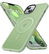 Faiono Magnetic iPhone 13 Case &amp; iPhone 14 Case for MagSafe [Strong Magnetic] [10FT Military Grad...