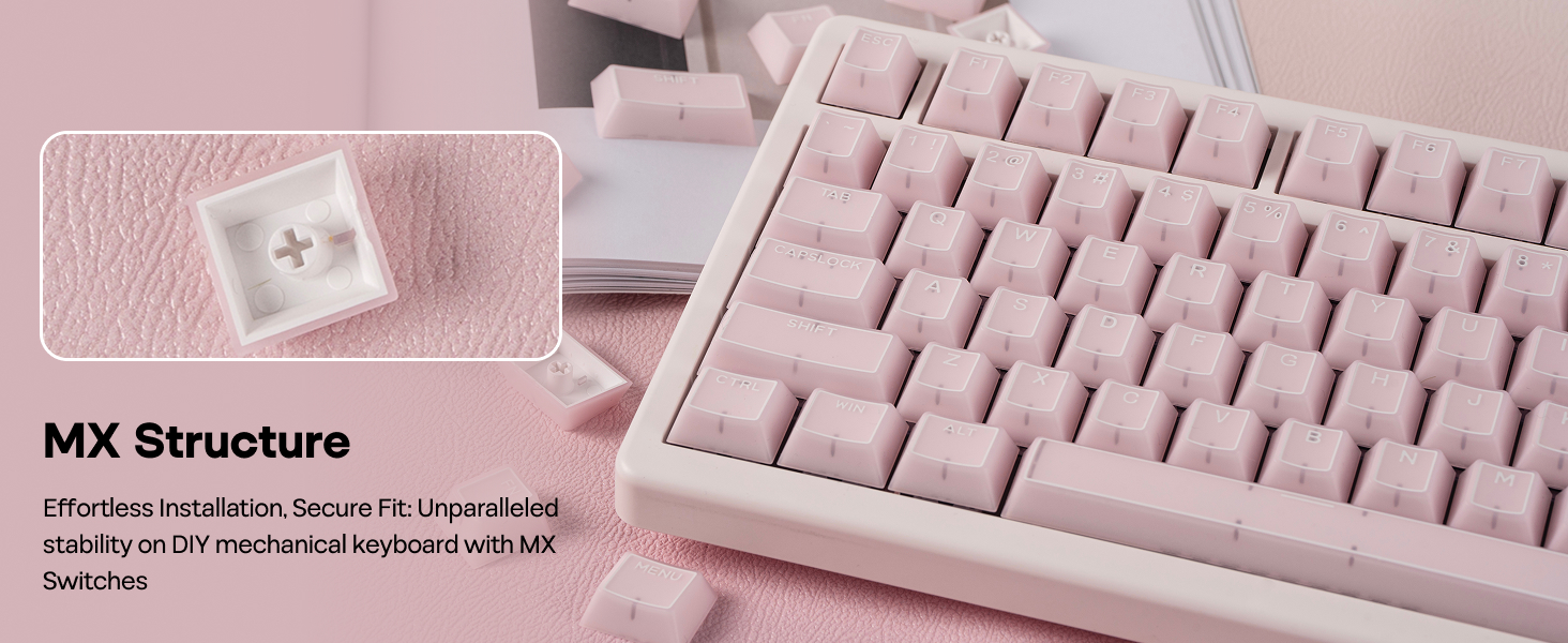 Creamy Jade PBT Keycaps