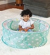 Infantino Pop-Up Ball Pit – 50 Colorful Balls, Easy Setup &amp; Storage, 35