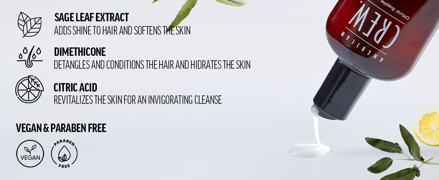 Vegan, paraben free
