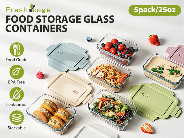 glass meal prep container