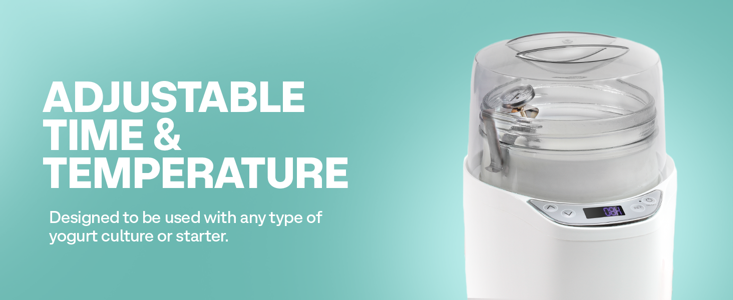 Euro Cuisine YM260 White Yogurt Maker