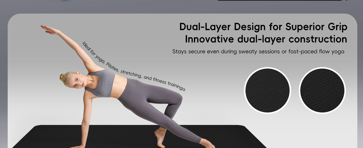 Dual-Layer Design for Superior GripInnovative dual-layer construction