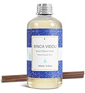 Reed Diffuser Oil Refill, Binca Vidou Mixed Fruity and Floral Bergamot Vanilla Lavender and Jasmi...