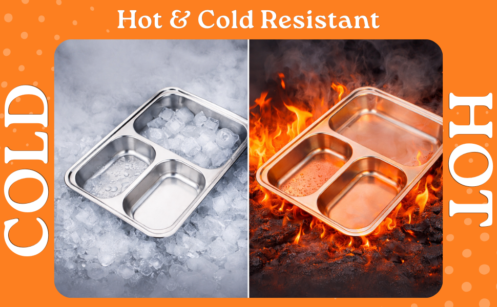Stainless steel bento box for kids