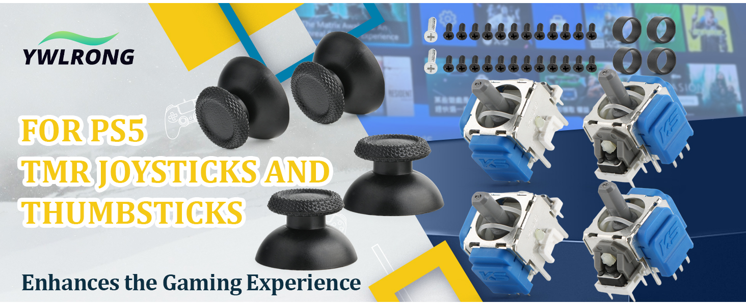 TMR Electromagnetic Joysticks for PS5