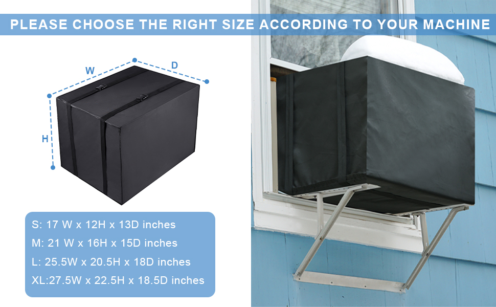 window ac cover