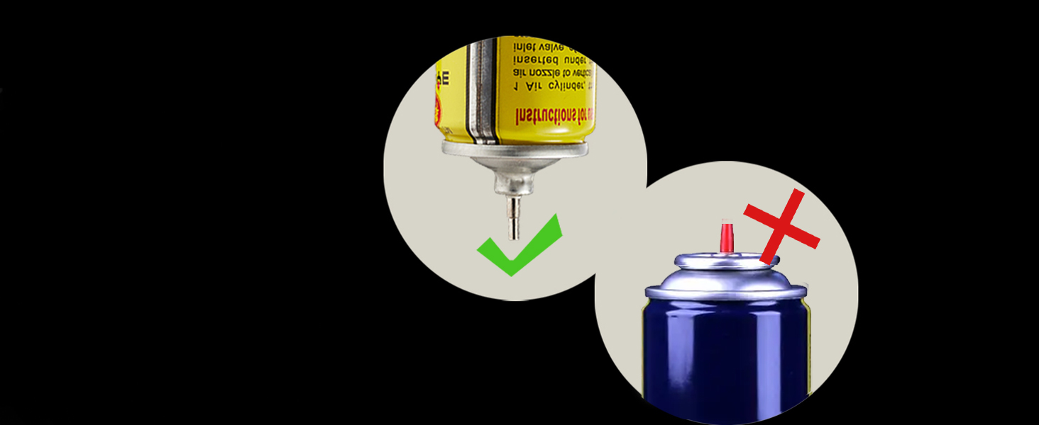 long tip butane gas filling lighter