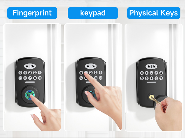 Muti-Function Fingerprint Door Lock