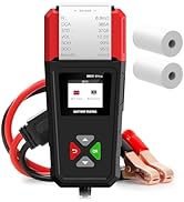 Car Battery Tester ELMCONFIG BM550U 6V/12V/24V 100-2000CCA Lead-Acid Battery Load Tester 1.8" HD ...
