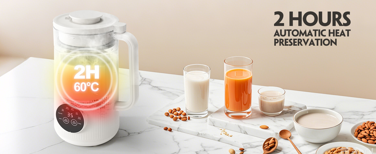 nut milk make by Mooye Soy Milk Maker Machine