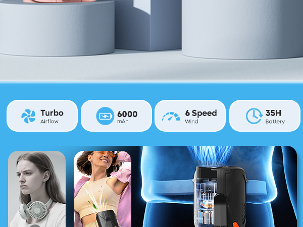 portable fans that blow cold air