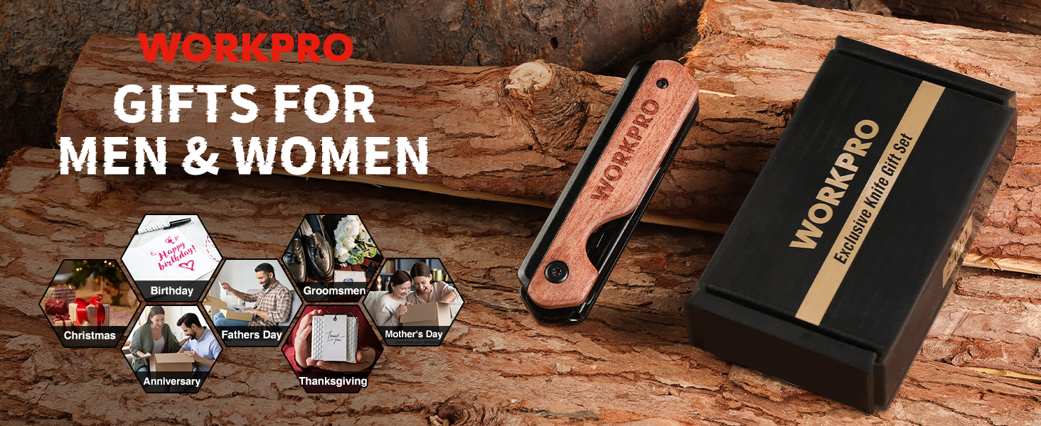 Christmas gift utility knife box cutter opener folding razor blade belt pocket heavy duty camping