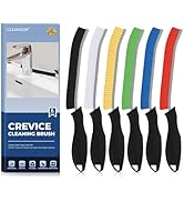 CLEANGOR Crevice Cleaning Brushes, Cleaner Scrub Brush Tool for Hard to Reach Tight Space, Home E...