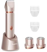 2 in 1 Electric Bikini Trimmer with Two Replacement Shaving Head
