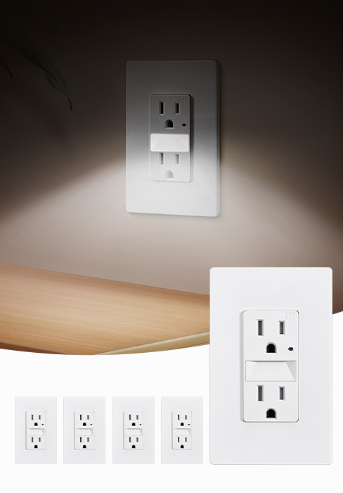 6000K Nightlight Outlet