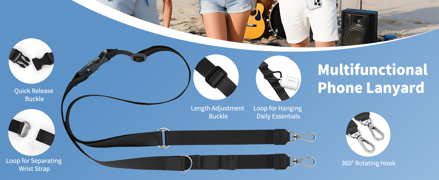 wrist lanyard