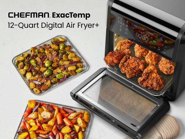Chefman ExacTemp 12-Quart Digital Air Fryer
