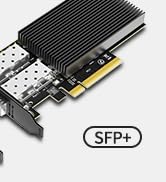 10Gb Dual LAN SFP PCI-e Network Card, Intel 82599(X520-DA2) Controller, NICGIGA 10Gbps Ethernet A...