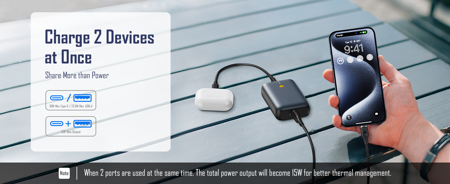 Charge 2 devices at once