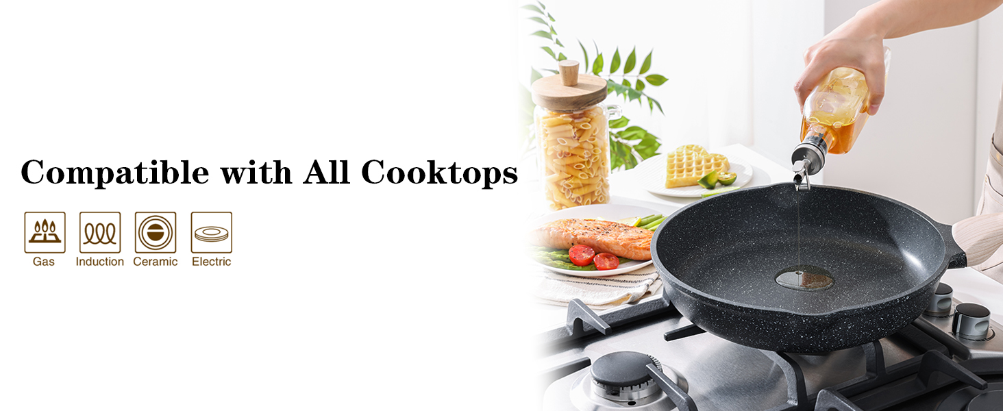 Compatible with All Stovetops