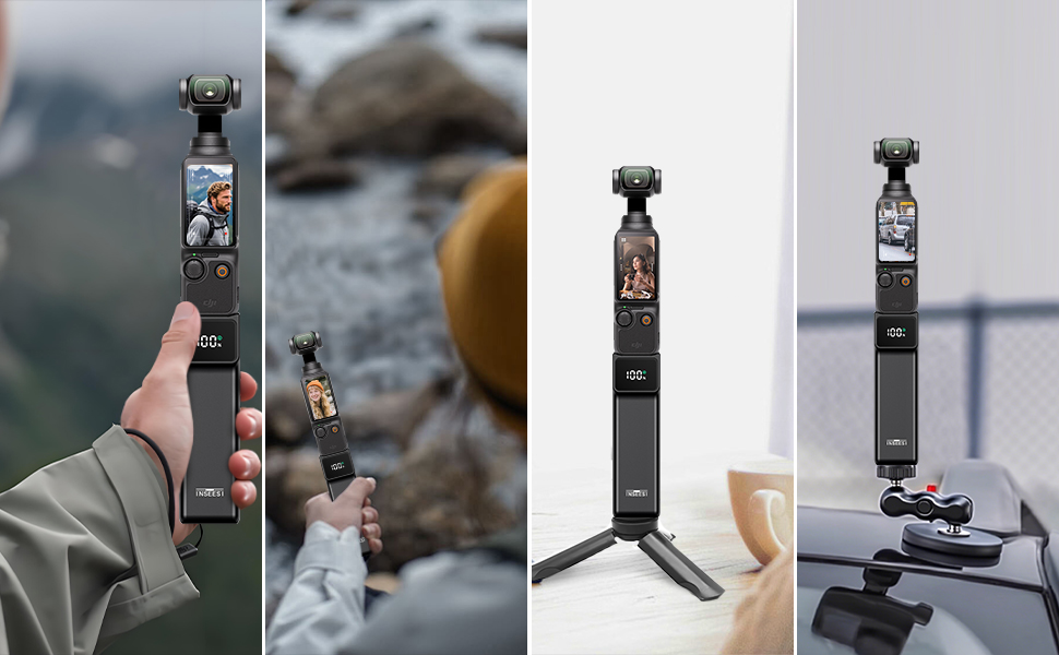 battery handle for pocket 3