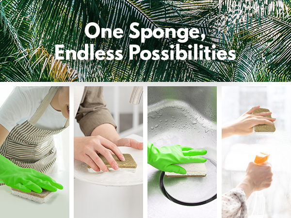 natural cleaning products dish cleaning set natural scrub brush for dishes green scrubbing pads