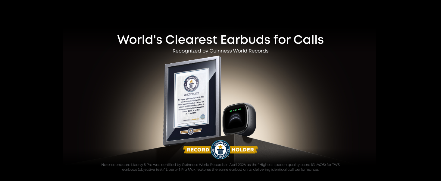 World&amp;#39;s Clearest Earbuds for Calls
