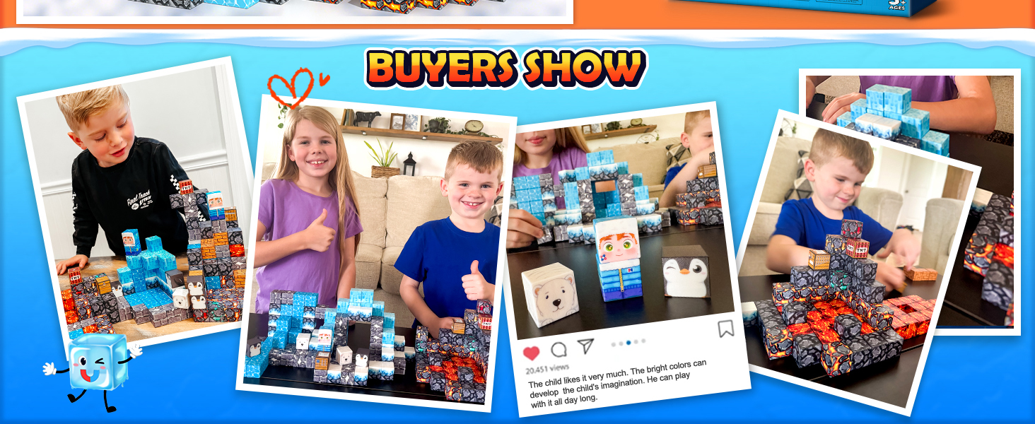 Gooidea magnetic blocks