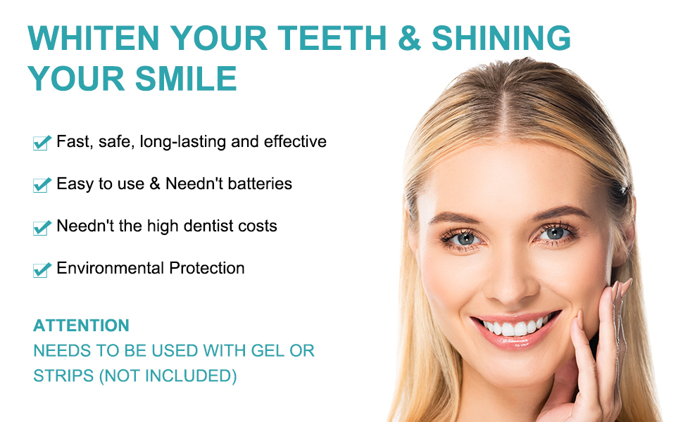 teeth whitening light