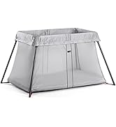 BabyBjörn Travel Crib Light, Silver, One Size