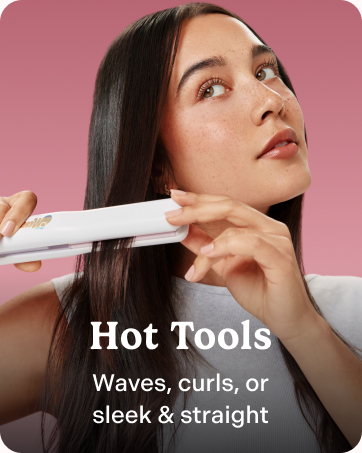hot tool waves curls or sleek &amp;amp; straight