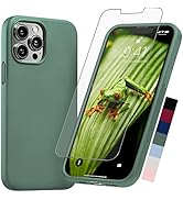 AloCase for iPhone 13 Pro Max Case Silicone with Screen Protector [6ft Drop Tested] Slim Protecti...