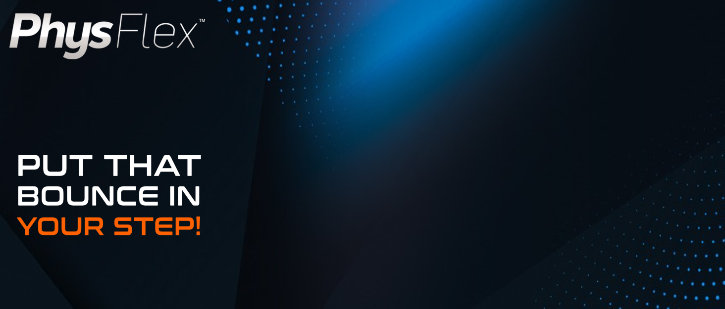 PhysFlex Logo Banner - Compression Sleeves