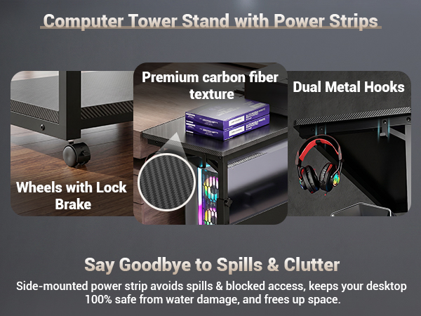 computer tower stand