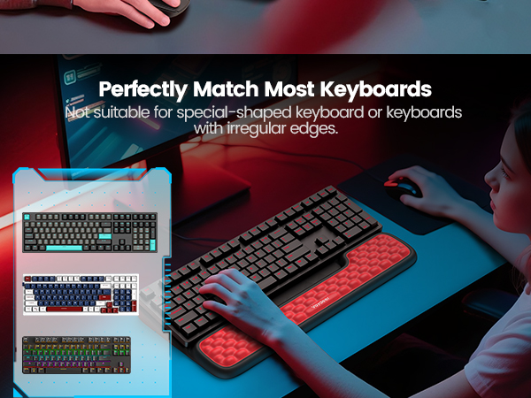 computer keyboard wrist rest