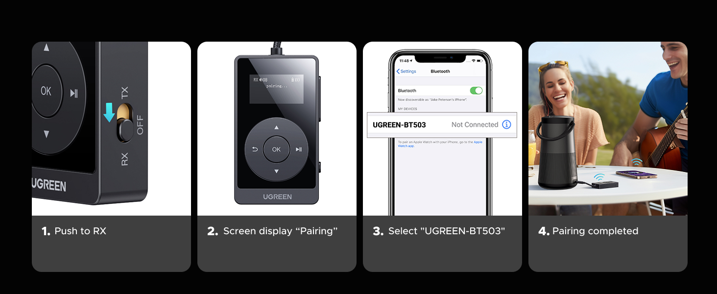 Bluetooth Transmitter Receiver