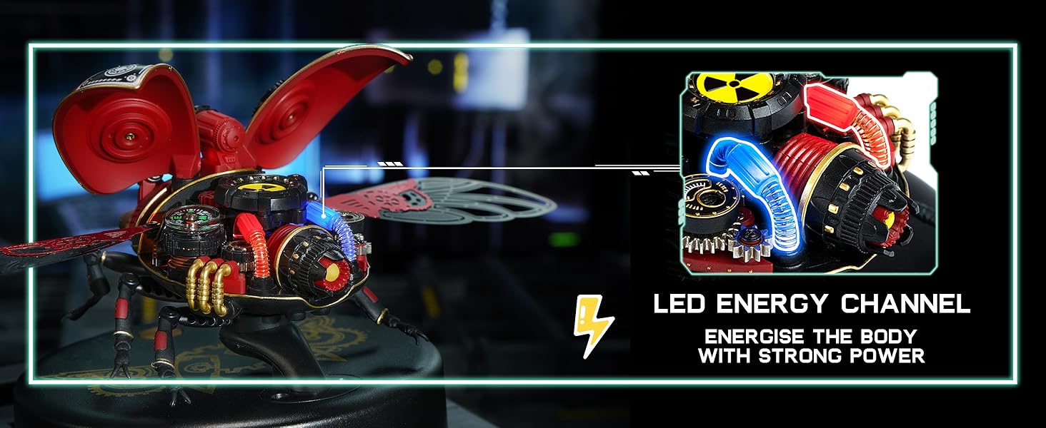 ROKR gundam plastic model kit star wars model building diy kits for adults 3d metal wooden puzzle