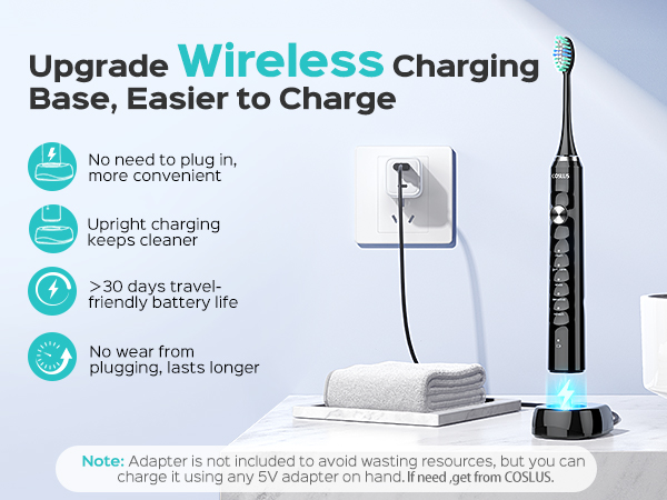 Electric Sonic Ultrasonic Toothbrush Adults Kids Cepillo de dientes ultrasónico eléctrico sónico