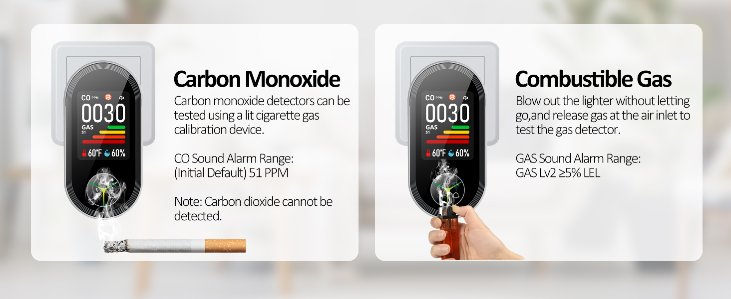 carbon monoxide detector plug in
