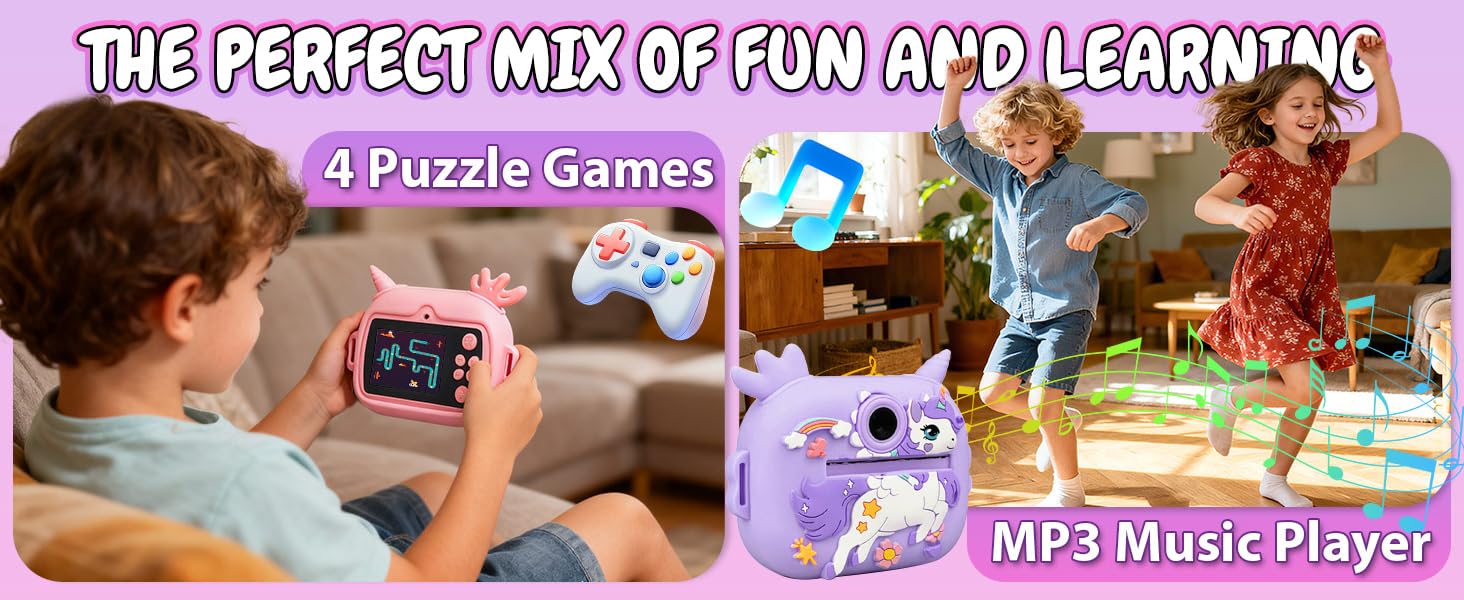 Kids Camera Instant Print