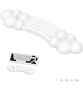 Cloud-Soft Ergonomic Wrist Rest for 100 Keys 87 Keys 68keys Keyboard PU Material Anti-Slip Rubber...