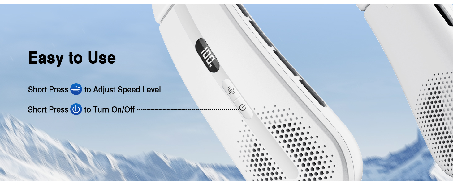 ChillGo Neck Fan