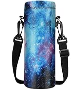 ToLuLu Water Bottle Carrier Bag Case, Insulated Neoprene Water Bottle Holder Cover 750ML with Adj...