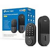 Tapo Smart Wi-Fi Door Lock, Deadbolt | Keyless Entry, Fingerprint Recognition, Touchscreen Keypad...