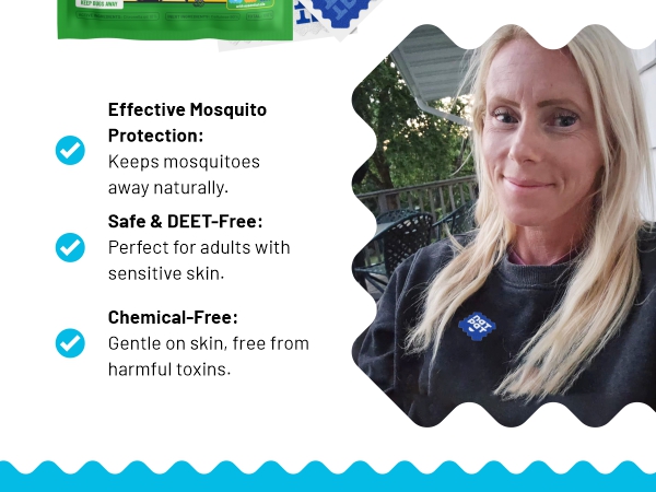 All Natural, DEET Free, Chemical Free, Adult Teen Tween Friendly
